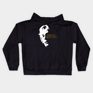 Gordon Lightfoot Silhouette Kids Hoodie